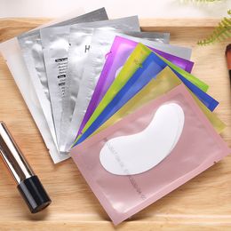 Patches for Eyelash Extension Under Eye Pads Paper Patches Pink Lint free Stickers for False Eyelashes DLH139