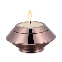 Trendy Votive Candle Holder cremation urn Candlestick Ashes Keepsake jar for lover/pet ashes secret stash love eternity memory