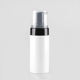 100ml Cosmetic Face Cleaning Wash Cream Plastic PET Foam Bottle Liquid Soap Foaming Pump Refillable Bottles for Travel 100pcs