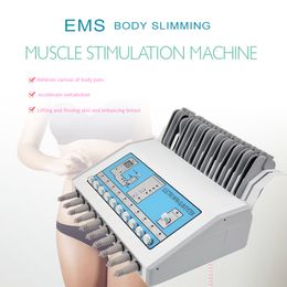 EMS heating Electric Muscle Stimulator slimming Machines Electrostimulation Cellulite Reduction body slim machine