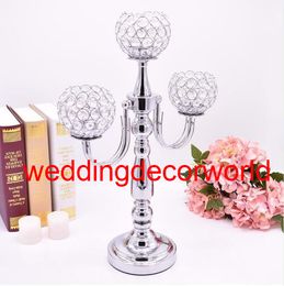 3 arms tall crystal candelabras for decoration wedding table decor256