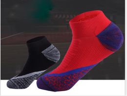 Adult basketball towel bottom sweat absorption skid-proof socks outdoor socks