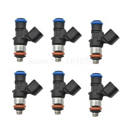 6pcs Fuel Injector Nozzle 0280158191 Injection System For Ford Mustang MKX 11-16 Lincoln 3.5L 3.7L 0 280 158 191