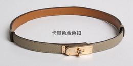 ECHAIN Solid Brass Luxury H Brand Designer Crocodile Belts Men High Quality Women Punk Genuine Real Leather Male Strap for Jeans C18120301