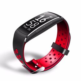 Q8 Smart Bracelet Blood Preesure Heart Rate Monitor Smart Watch Fitness Tracker Sleep Bluetooth Waterproof Wristwatch For Android iOS iPhone