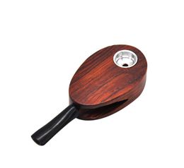 Classic wooden pipe Mini oval wooden cigarette