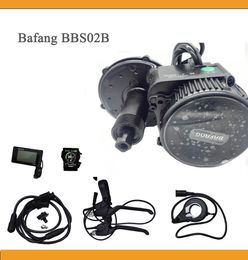 36 v baf02 Bafang 500 w geared motor ebike kit BBS02B electric bicycle kit ebike electric bicycle kit