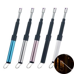 70cm stretch Flexible Electric USB Lighter Rechargeable Ignition ARC BBQ Lighter Switch Outdoor Windproof Neck adjustable for Kitchen Tools