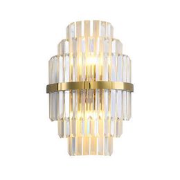2020 Classic Crystal Chandelier Wall Light Gold Crystalline Wall Sconce Lamp LED Foyer Living Room Bedside Glass Crystal Wall Lamp From Wuzhangtsai, 2020 Classic Crystal Chandelier Wall Light Gold Crystalline Wall Sconce Lamp LED Foyer Living Room Bedside Glass Crystal Wall Lamp From Wuzhangtsai,