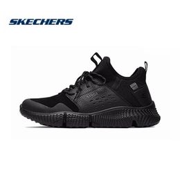 Skechers Shoes Men Casual Comfortable Breathable Walking Shoes Platform Light Men Casual Shoes Chaussures Pour Hommes