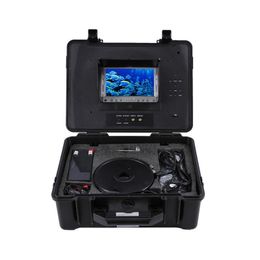 CR110-7B Waterproof Under Water Video Camera System with Light Fishing Monitoring Wireless remote panning and monitor control.