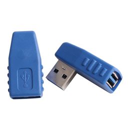 ZJT09 Newest USB 3.0 90 Degree Left USB Male To Female Turn Adapter USB 3.0 Male To Female 90 Degree Converter