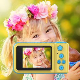 K7 Kids Camera Mini Digital Camera Cute Cartoon Cam 1080P Toddler Toys Children Birthday Gift big Screen Cam cheapest for Christmas gifts