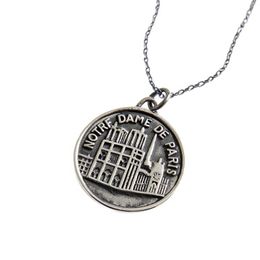 Find Similar Notre Dame de Paris cathedral Necklace cartoon Christmas Gifts for baby Charms fashion pendant Party Favour