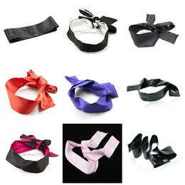 Bondage Soft Satin Blinder Eye Mask Flirt Blindfold Patch Cover Gift Sleep Couple AU653