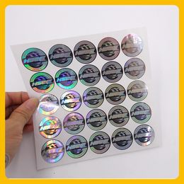 Custom CMYK hologram sticker color change security label printing high quality anti-counterfeit label