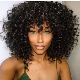 new hairstyle short cut bob kinky curly wigs brazilian hair simulation human hair short curly wig with bangs for women