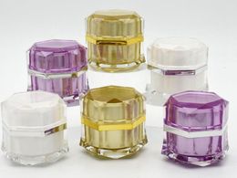 Empty 5g 10g Eye Serum Cream Jar Pot Travel Maquiagem Sleeping Eye Mask Skin Care Refillable Bottles Cosmetic Container 100pcs