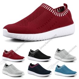 Best selling large size women's shoes flying women sneakers one foot breathable lightweight casual sports shoes running shoes Thirty-two