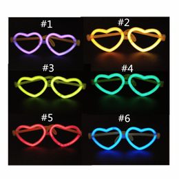 fashion fluorescent glasses Christmas Light Sticks concert party glow props children's fluorescent toys party Favour T2G5032