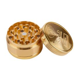 Zinc Alloy Gold Coin Moulding 3 Layer Grinder New 50 mm Grinder Smoke Parts Spot Wholesale