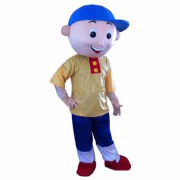 2019 Discount factory sale Cailou Mascot Costume Cartoon Fancy Dress Adult size Free Shipping