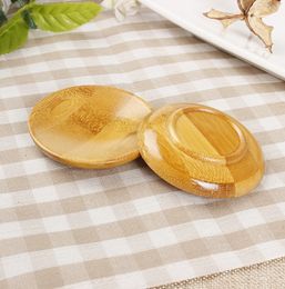 Wood Table Coasters Wooden Cup Pad Coffee Mug Table Mat Tea Cup Mats Cup Pad Table Decoration