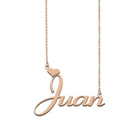 Juan Custom Name Necklace for Women Girls Best Friends Birthday Wedding Christmas Mother Days Gift