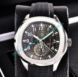 New Version Top Selling Watch Men Automatic Luxury Watches 40 8mm Top Rubber Strap Mens Sports Watch Multifunction Mechanical252i