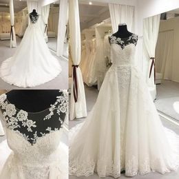 Hot Sell Formal Occasion Wedding Dress Lace Tulle Bridal Gown