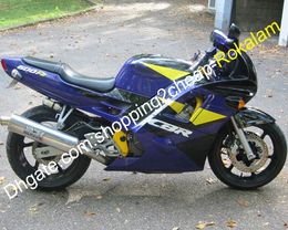 Tank Cover Fairings For Honda Cowling CBR600 F2 CBR 600 600F2 Sport Motorbike Bodywork Blue Black Yellow Fairing Kit 1991 1992 1993 1994