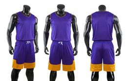 Personality Customised two sided Basketball Jerseys,Short sleeved Sets tops With Shorts,Customized mens Basketball kits Sports tracksuits