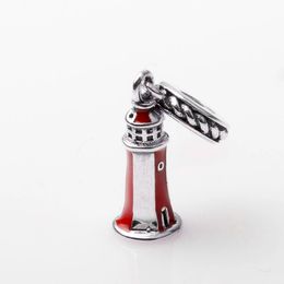 20 X Tibetan Silver LIGHTHOUSE 25mm x 8mm Charms Pendants