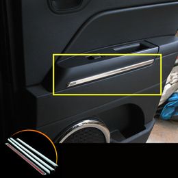 Inner Car Door Panel Moulding Trim Cover 4pcs For Jeep Patriot 2011-2015 663591889371