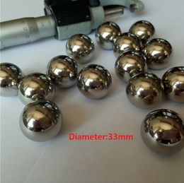 10pcs/lot Dia 33mm steel ball bearing steel balls precision G16