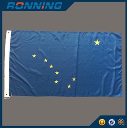 3x5ft US American Alaska State Flag 150X90CM Flags and Banners High Quality Hanging, indoor outdoor, drop shipping