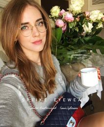 Wholesale- round Eyeglasses R 3447V Frames For Men and Women can be myopia glasses reading glasses