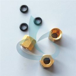 Printer Copper Nut O ring Sscrew 2*3mm 4*3mm For Epson UV Damper 1390 DX7 DX4 DX5 Ink Tube connector ink damper clips