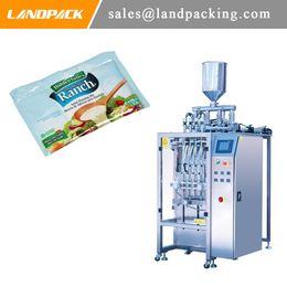 Automatic Multi Lane Liquid Packing Machine for Salad Dressing Paste Sauce Sachet