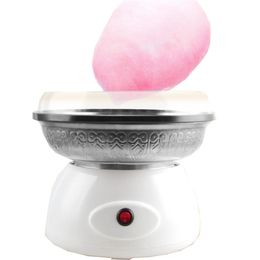 FREE SHIPPING Festival Gift White Mini Household Cotton Candy Machine Electric Cotton Candy Machine Children's Gift