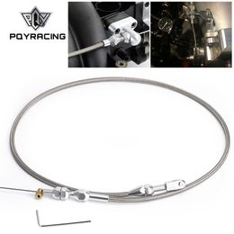 36 Inch Throttle Gas Cable Kit Stainless Steel Braided For 97-07 Chevrolet/Chevy LS1 Engine 4.8L 5.3L 5.7L 6.0L PQY-TCB02