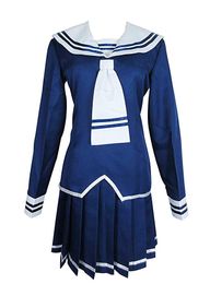uniform basket NZ - Fruits Basket Honda Tooru Blue School Uniform Outfit Dress Cosplay Costume