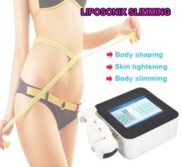 2 cartridges portable liposonix for body sliming weight loss body shaping spa salon machine