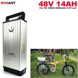 48V 14AH E-bike Lithium battery pack 48V Electric Bicycle battery for Bafang BBSHD 600W 1200W Motor +2A Charger Free Shipping