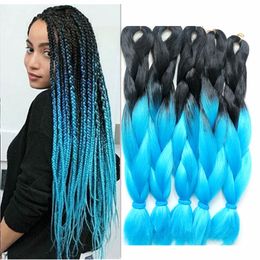 Purple Ombre Kanekalon Jumbo Braid Nz Buy New Purple Ombre