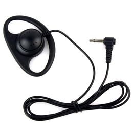 1-Pin 3.5mm D-Shape Listen Only Earpiece Headset For Motorola MT1500 APX7000 BPR