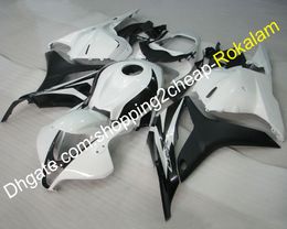 Motorcycle Cowling For Honda CBR600RR F5 2009-2012 CBR600 600RR 09 10 11 12 Black White Motorbike Body Fairing Set (Injection molding)