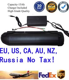 Tax free eu! Electric battery 48v 15ah bicycle battery ebike lithium battery for bafang 8fun bbs02 500w 750w mid-drive crank motor