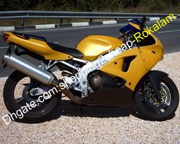 For Kawasaki NINJA ZX6R Motorcycle ZX636 ZX-636 ZX-6R ZX 6R 6 R 98 99 1998 1999 Moto Fairing Yellow Black