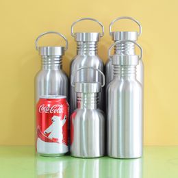 Bpa Free Full Stainless Steel Water Bottle Leak-proof Jar Sports Flask For Yoga Biking Camping Hiking Travel Outdoor C19041601